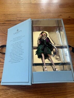 Limited Edition Miss Lanvin Porcelain Doll in Box